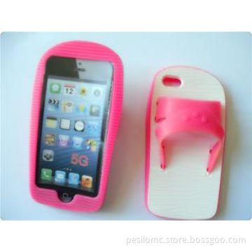 Non-corrosive Slippers Silicone Soft Cute Case Elegant Exte